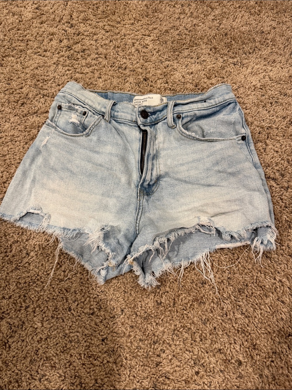 Abercrombie & Fitch curve love high rise short size 6/28